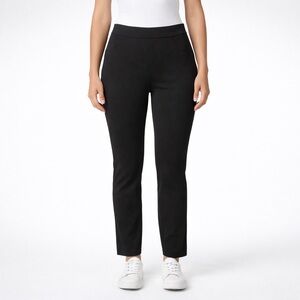 Spanx Black Pull-on Pants Large Stretchy Flexible Comfortable Loungewear